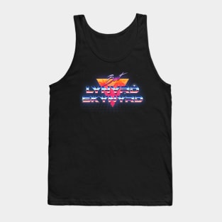 Lynyrd Skynyrd Retro Crome Art Tank Top